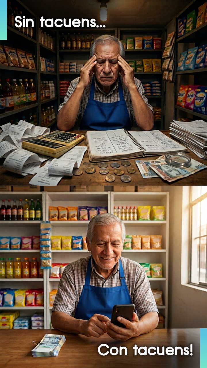 Bodeguero: antes y después de usar Tacuens